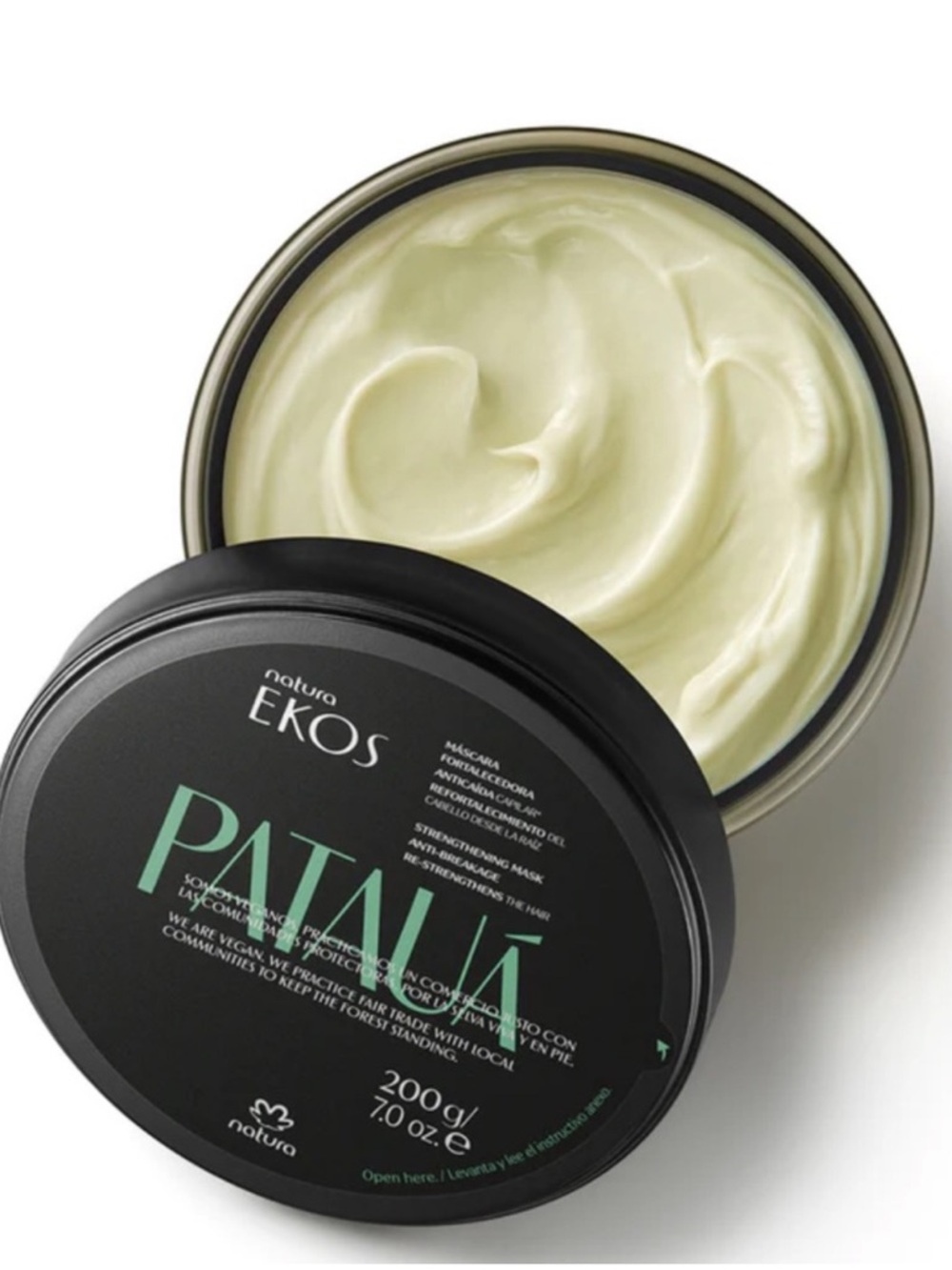 NATURA EKOS PATAUÁ STRENGTHENING ANTI-BREAKAGE HAIR MASK 7oz BRAND NEW/SEALED